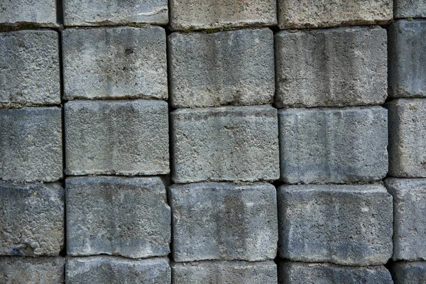 Rzędy Płyt Betonowych Nawierzchni — Zdjęcie stockowe
