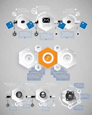 Infographic tasarım şablonları topluluğu 