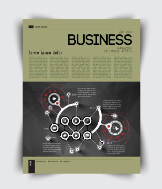 Düzen dergisi illüstrasyon