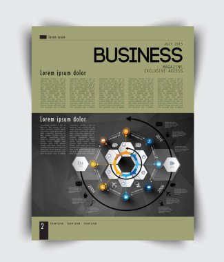 Düzen dergisi illüstrasyon