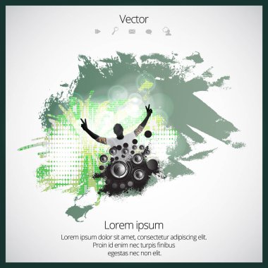 Dans eden insanların silueti