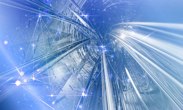 3D teknoloji arka plan