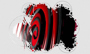 3D teknoloji arka plan 