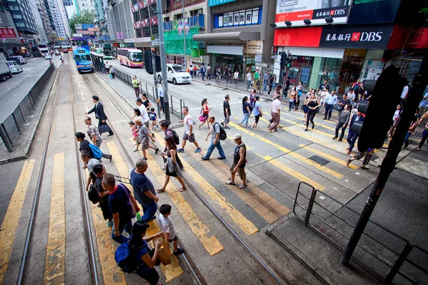 Hong Kong paisagem urbana — Fotografia de Stock