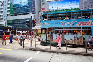 Elektrik yük arabaları ve motorlu araçlar Hong Kong