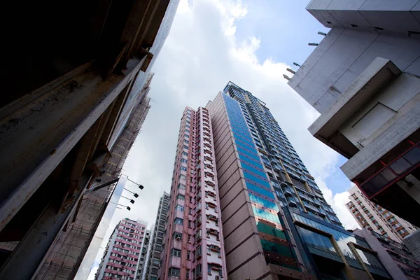 Edifici per uffici nel centro di Hong Kong — Foto Stock