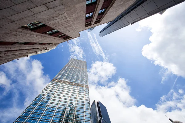 Edifícios de escritórios no centro de Hong Kong — Fotografia de Stock