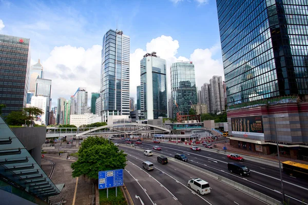 Panoráma města Hong kong — Stock fotografie