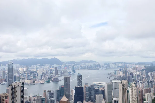 Hong Kong cityscape pik üzerinden