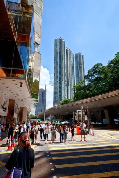 Paisaje urbano de Hong Kong — Foto de Stock