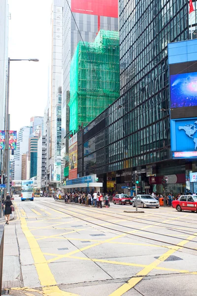 Hong Kong stedelijk landschap overdag — Stockfoto