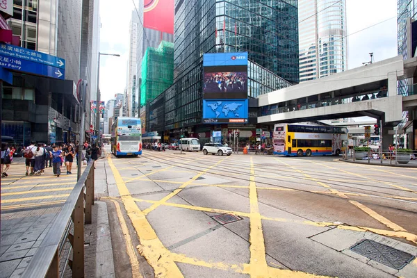 Hong Kong miejskiego krajobrazu w ciągu dnia — Zdjęcie stockowe