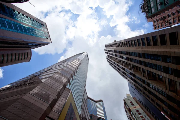 Gebäude im Stadtbild von Hongkong — Stockfoto