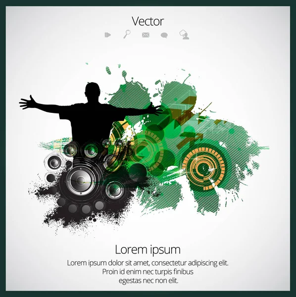 Dans eden insanların silueti