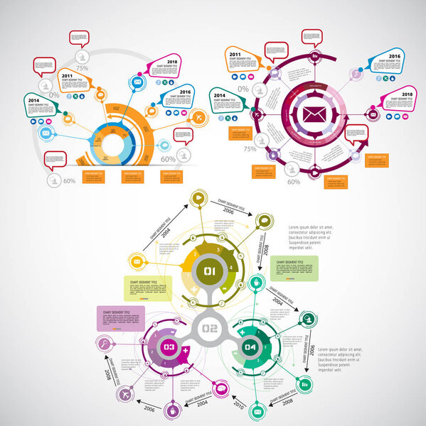 Infographics Templates illustration