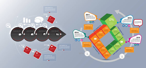 Infographics Templates illustration