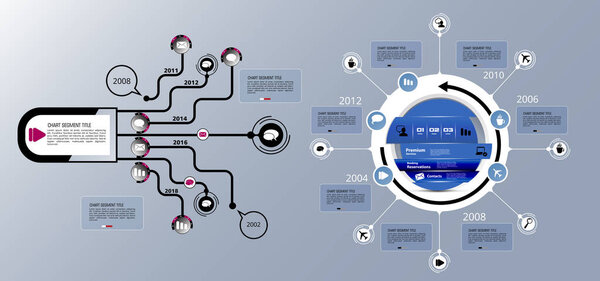 Infographics Templates illustration