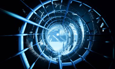 3D Uzay arka plan resmi