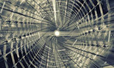 3D teknoloji arka plan