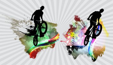 Spor arka plan vektör çizim