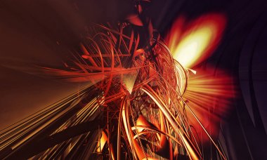 dijital teknoloji arka plan 3D render