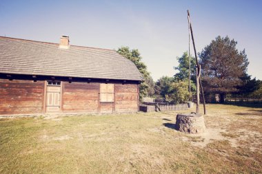 Bieszczady Dağlar, Polonya, Avrupa'nın ahşap ev