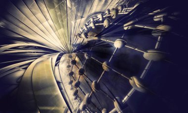 teknolojik altyapı 3D render