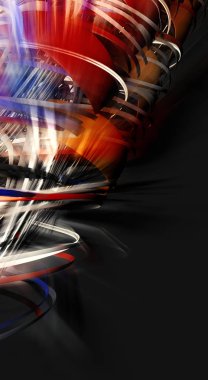 dijital teknoloji arka plan 3D render 