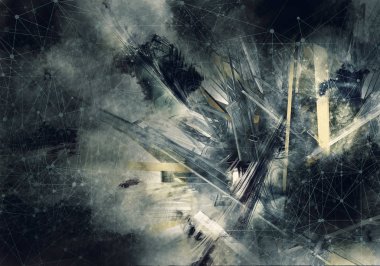 Hi Tech konsept 3D render