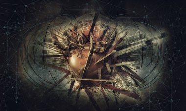 Soyut teknoloji kavramının 3 boyutlu yorumlanması