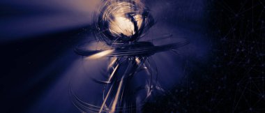 3D rendering of digital technology concept