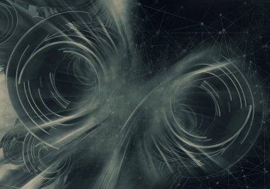 soyut teknoloji kavramı arka plan 3D render