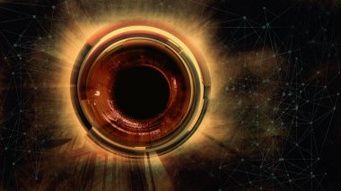 soyut teknoloji kavramı arka plan 3D render