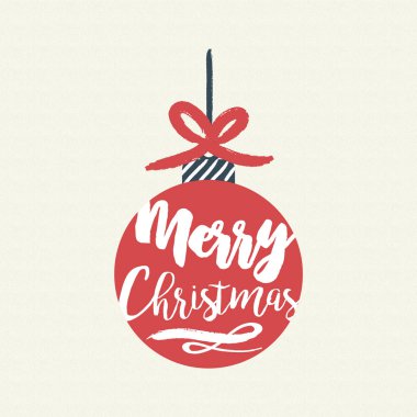 Noel teklif tipografi önemsiz şey illüstrasyon