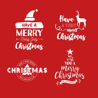 Alıntı yazı Noel el yapımı mürekkep fırça seti