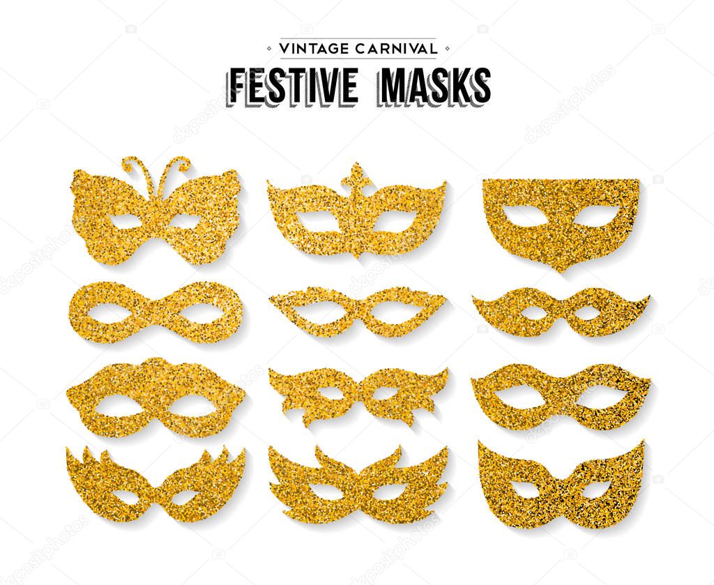 Gold Carnival Masks Template Set Made Of Golden Glitter Dust Luxury Party Costume Isolated Over White Background Eps10 Vector Premium Vector In Adobe Illustrator Ai Ai Format Encapsulated Postscript Gold Carnival Masks Template Set Made Of Golden Glitter Dust Luxury Party Costume Isolated Over White Background Eps10 Vector Premium Vector In Adobe Illustrator Ai Ai Format Encapsulated Postscript