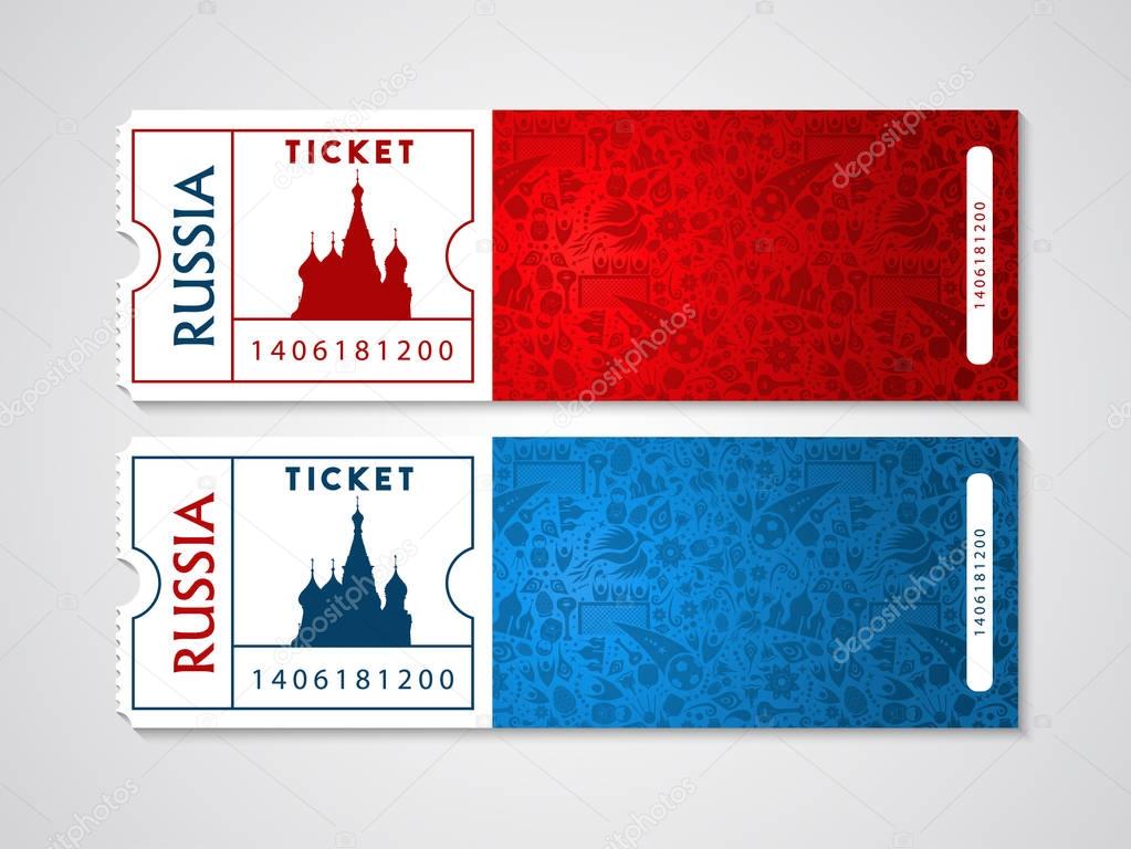 Russia plane tickets for 2018 travel and tourism
