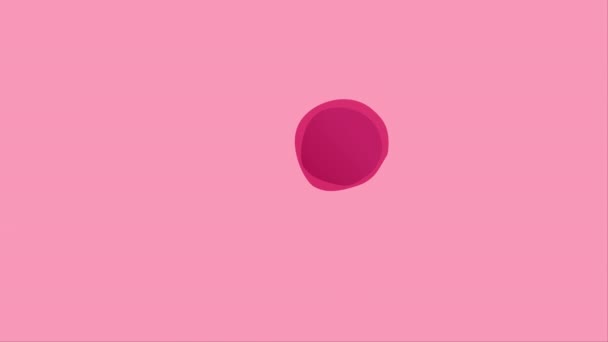 Internationaler Frauentag Videokunst Animation Von Weiblichen Symbolen Aus Papier Geschnitten — Stockvideo