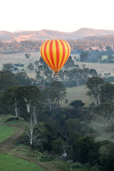Horkovzdušným balónem — Stock fotografie