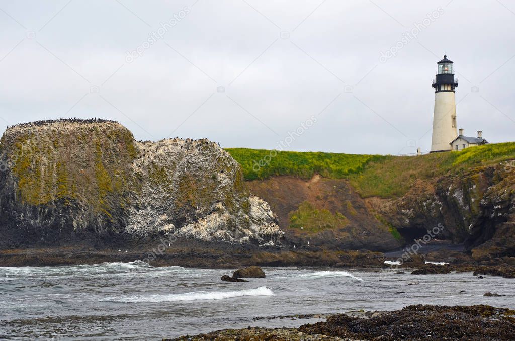 Yaquina lighthouse Oregon USA