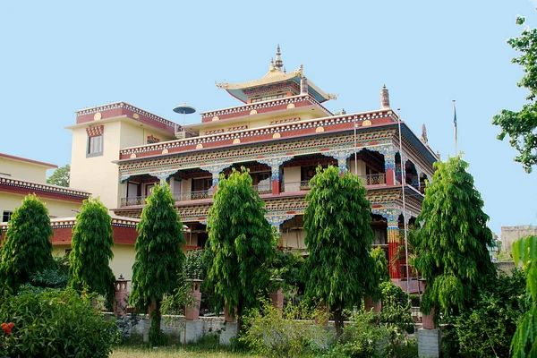 Klasztor buddyjski, Bodhgaya — Zdjęcie stockowe