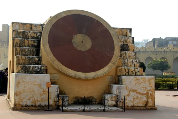 Słoneczny zegar astronomiczny, Jaipur — Zdjęcie stockowe