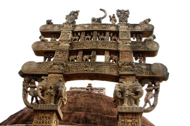 Kuzey geçidi Stupa Sanchi at