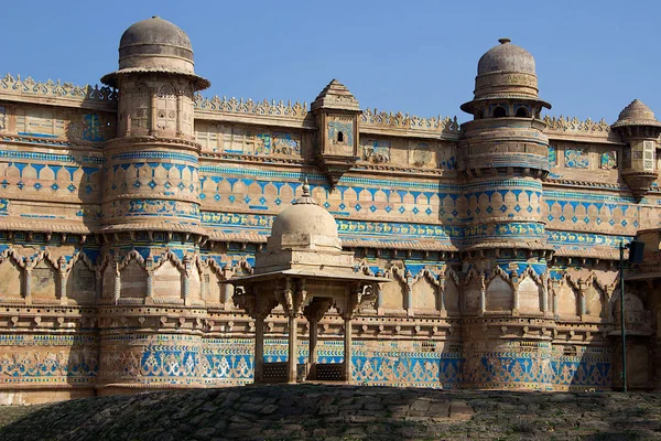 Frontage of Gwalior Fort, Gwalior — стокове фото