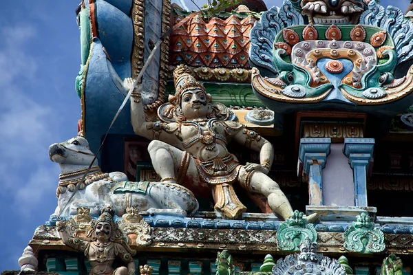 Beeldhouwkunst in de Jambkeshwara Tempel — Stockfoto