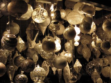 Noel topları arka planı