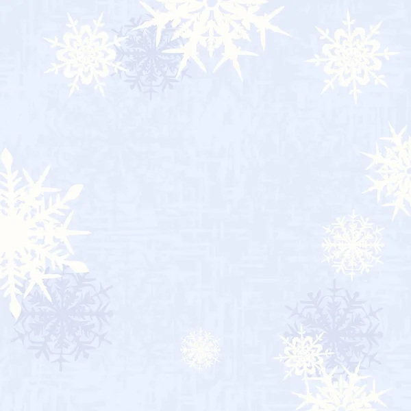 Hälsning Kort dekorationer vektor illustration. Dimmig jul — Stock vektor