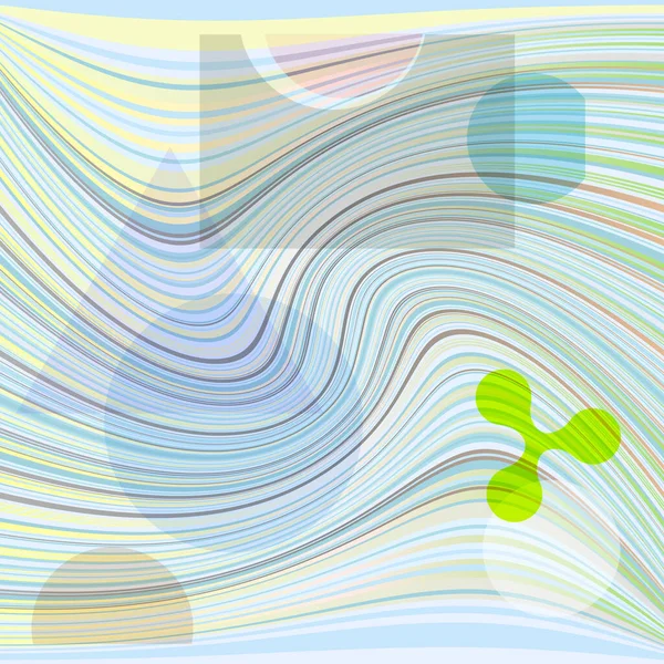 Fondo Abstracto Rayas Guiones Líneas Ondas — Vector de stock