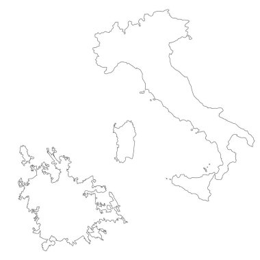 İzole vektör illüstrasyonu. Beyaz arka planda siyah. EPS 10 Görüntü