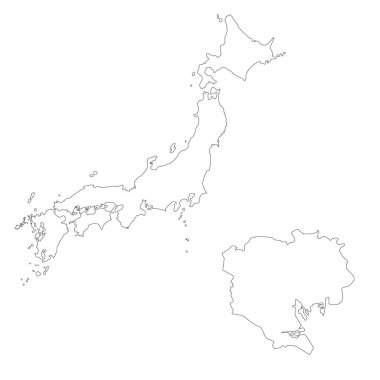 İzole vektör illüstrasyonu. Beyaz arka planda siyah. EPS 10 Görüntü